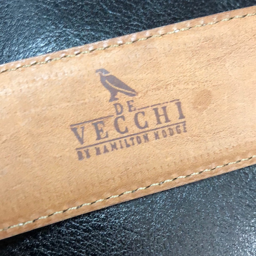 De Vecchi Italy Leather Belt - Picture 9 of 9